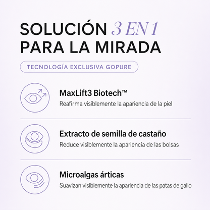 Gel Reafirmante para Contorno de Ojos | GOPURE